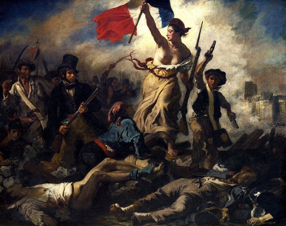 Liberty Leading the People by Eugene Delacroix