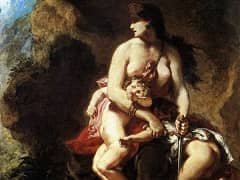 Medea by Eugene Delacroix