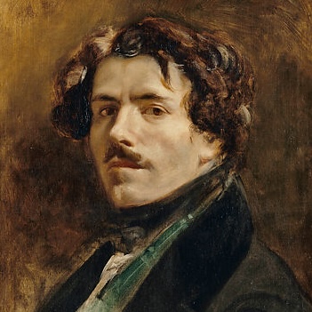 Eugene Delacroix self portrait