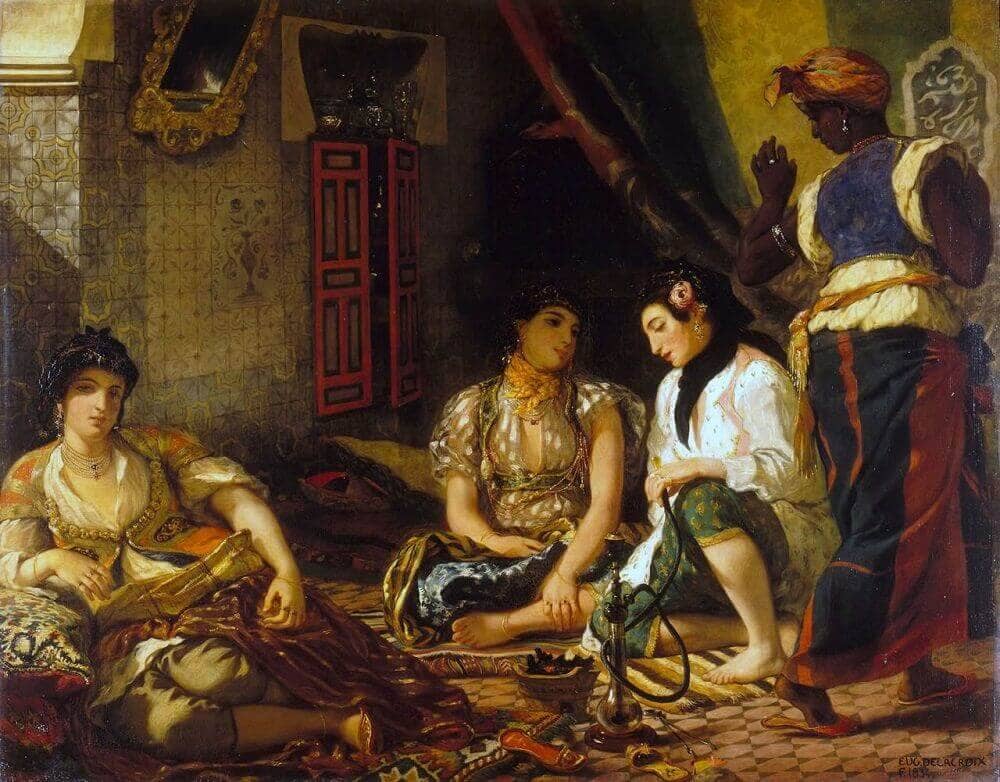 The Women of Algiers by Eugene Delacroix