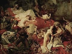 The Death of Sardanapalus by Eugene Delacroix