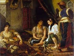 The Women of Algiers by Eugene Delacroix
